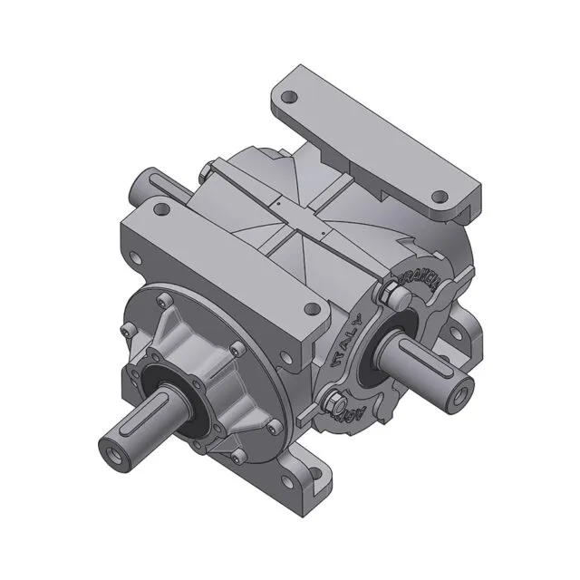 AG80 – AG120 Cast Iron Right-Angle Bevel Gearboxes